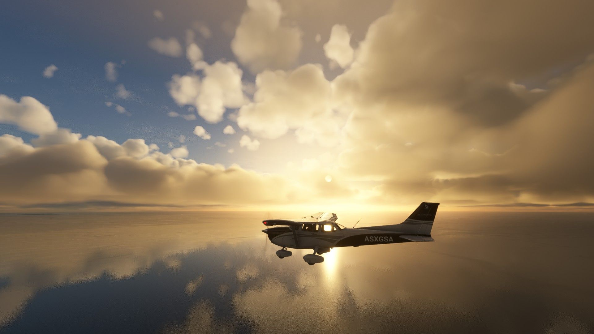 Learning to fly on Microsoft Flight Simulator