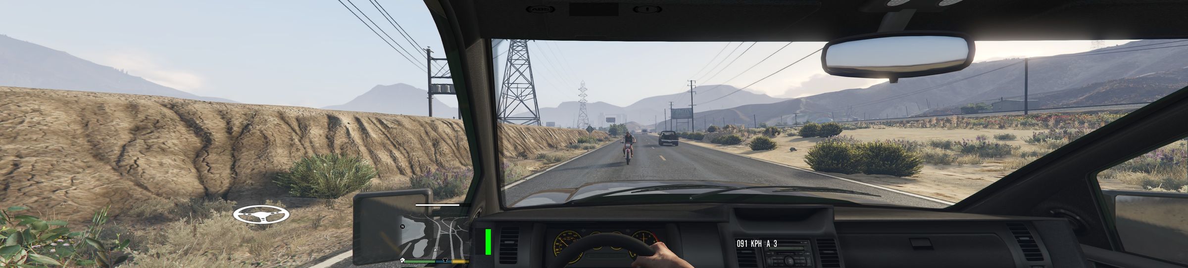 GTA 5 First Person Ultra wide